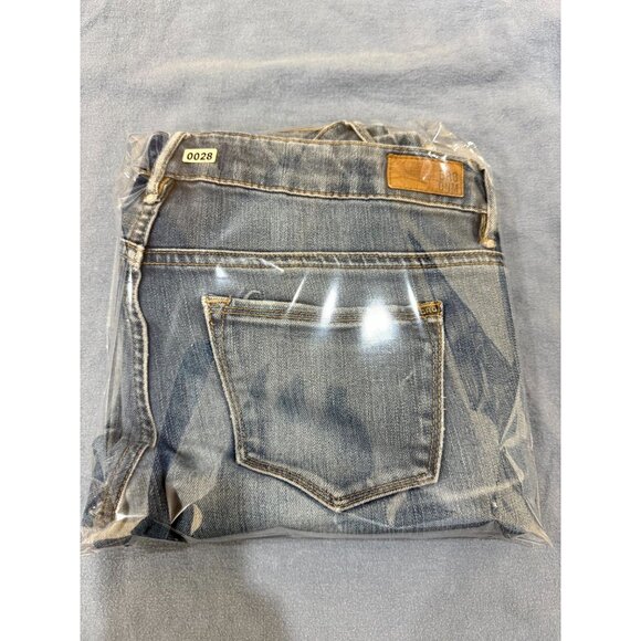 Vintage Garage Denim Womens Mom Jeans Low Rise Stretch Slim Fit BLue Size W30 - Picture 9 of 9